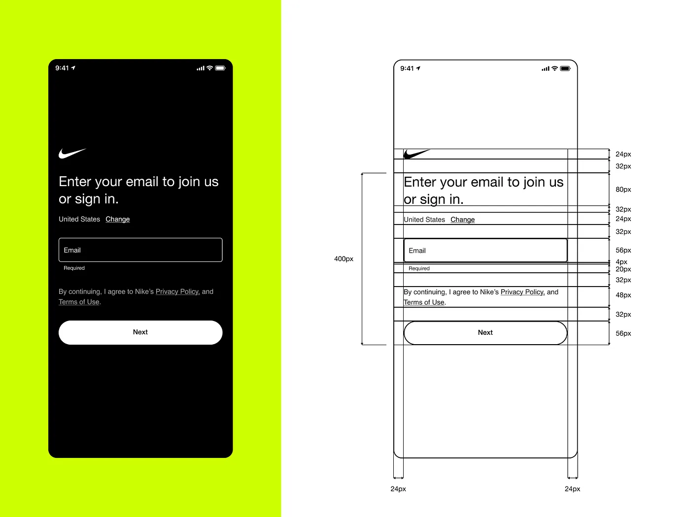 Designing in the 8pt grid system — article cover