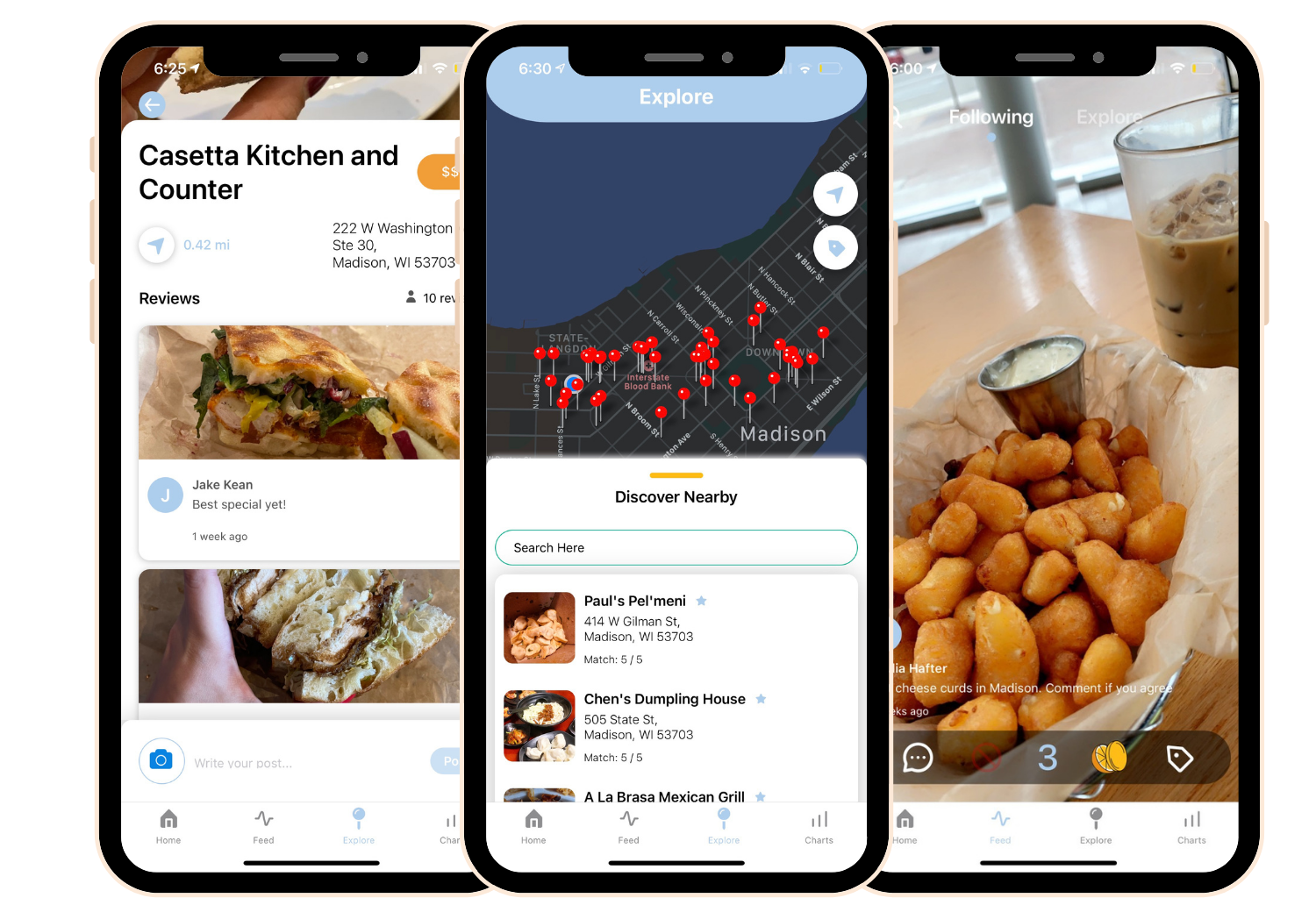 Leysi launch composition across multiple iPhones