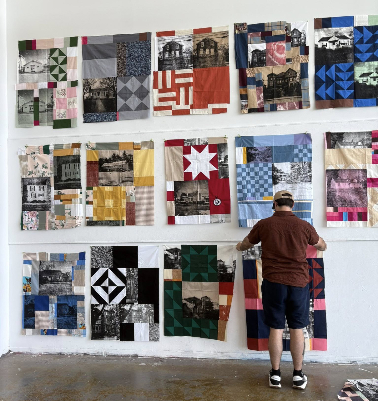 Quilt hanging