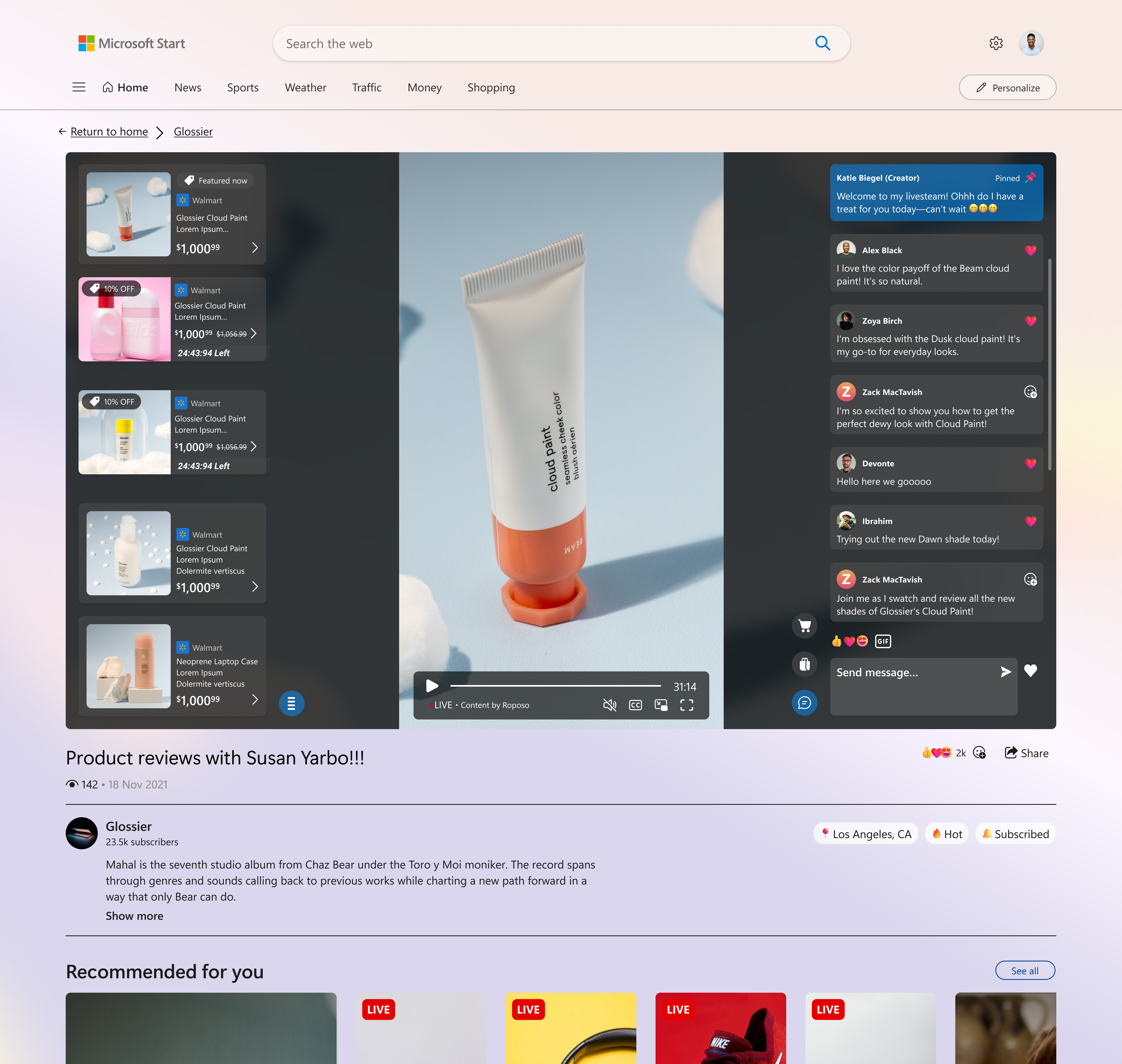 Roposo short-form video commerce pilot — India